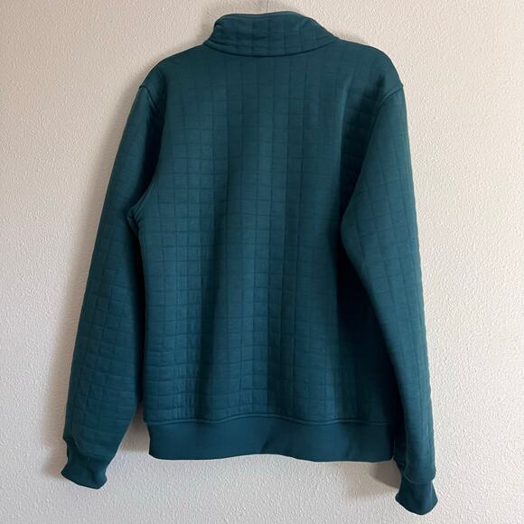 Marmot Men's Teal Half-Zip Crewneck Sweater - Picture 6 of 9